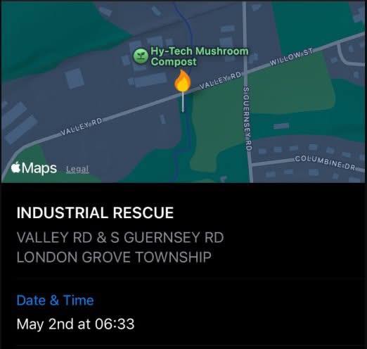 Fatal Industrial Accident at Hy-Tech Mushroom Compost Facility in West Grove, Pennsylvania